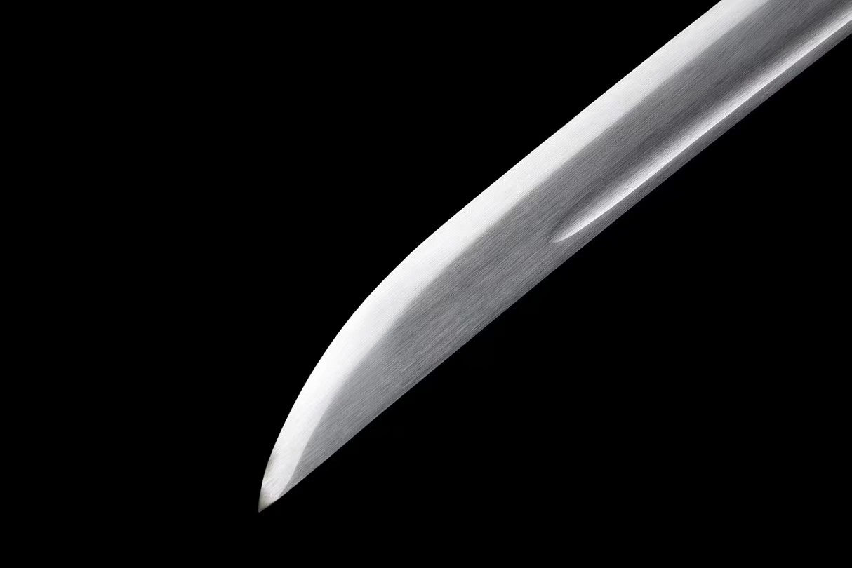 Chinese Miao Dao Sword – Bat Motif Fittings, Manganese Steel Blade