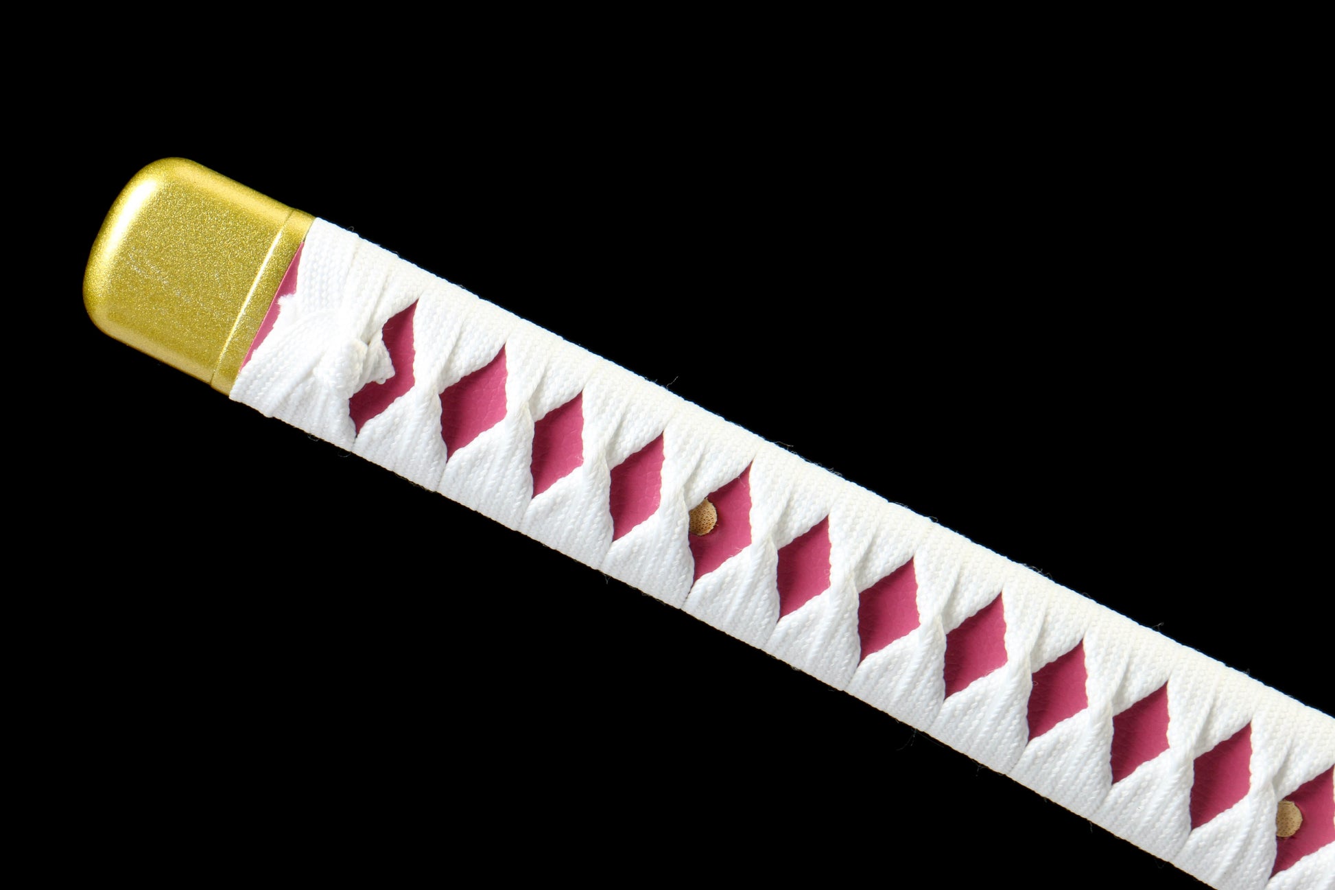 Anime-Inspired Red Blade Samurai Katana – 41” 1045 Steel Sword with Black Scabbard