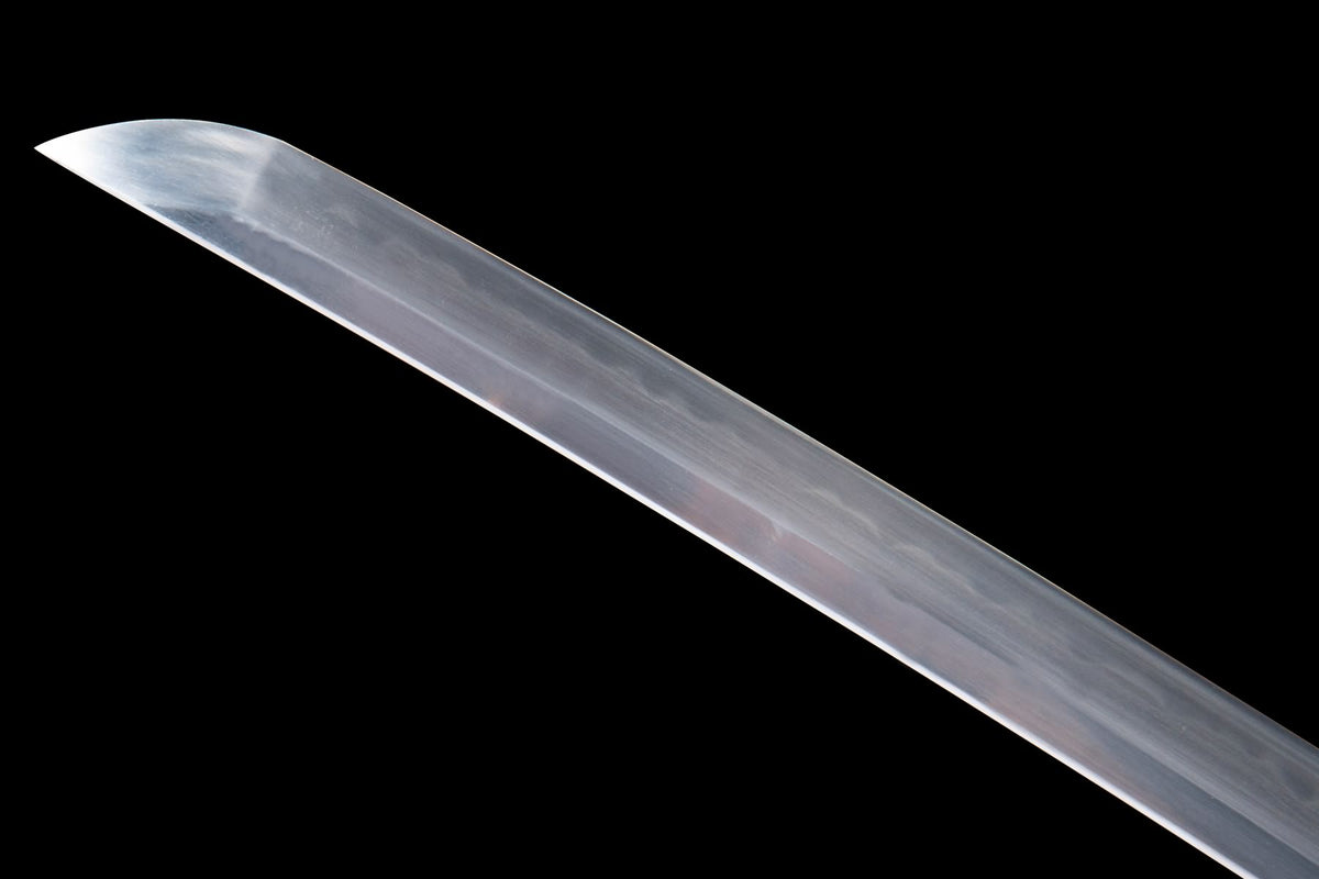 Blue Snowflake Aoi Katana – T10 Clay-Tempered Steel
