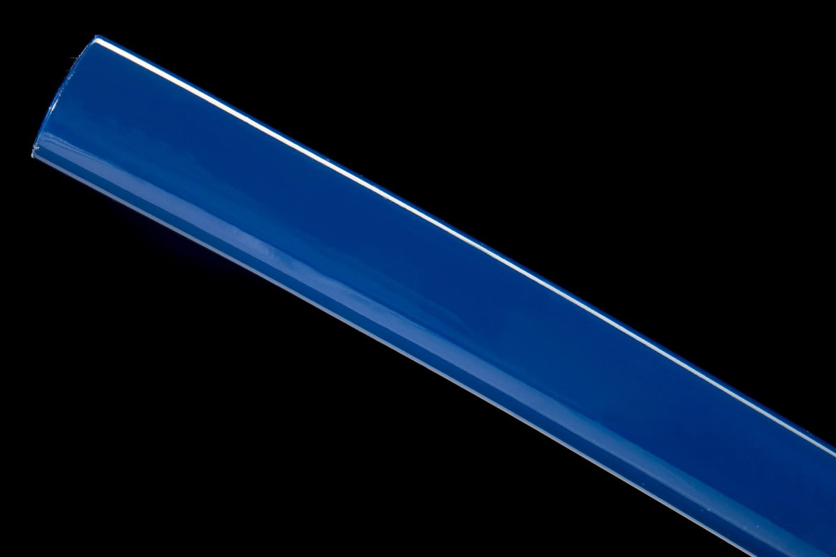 Blue Snowflake Aoi Katana – T10 Clay-Tempered Steel