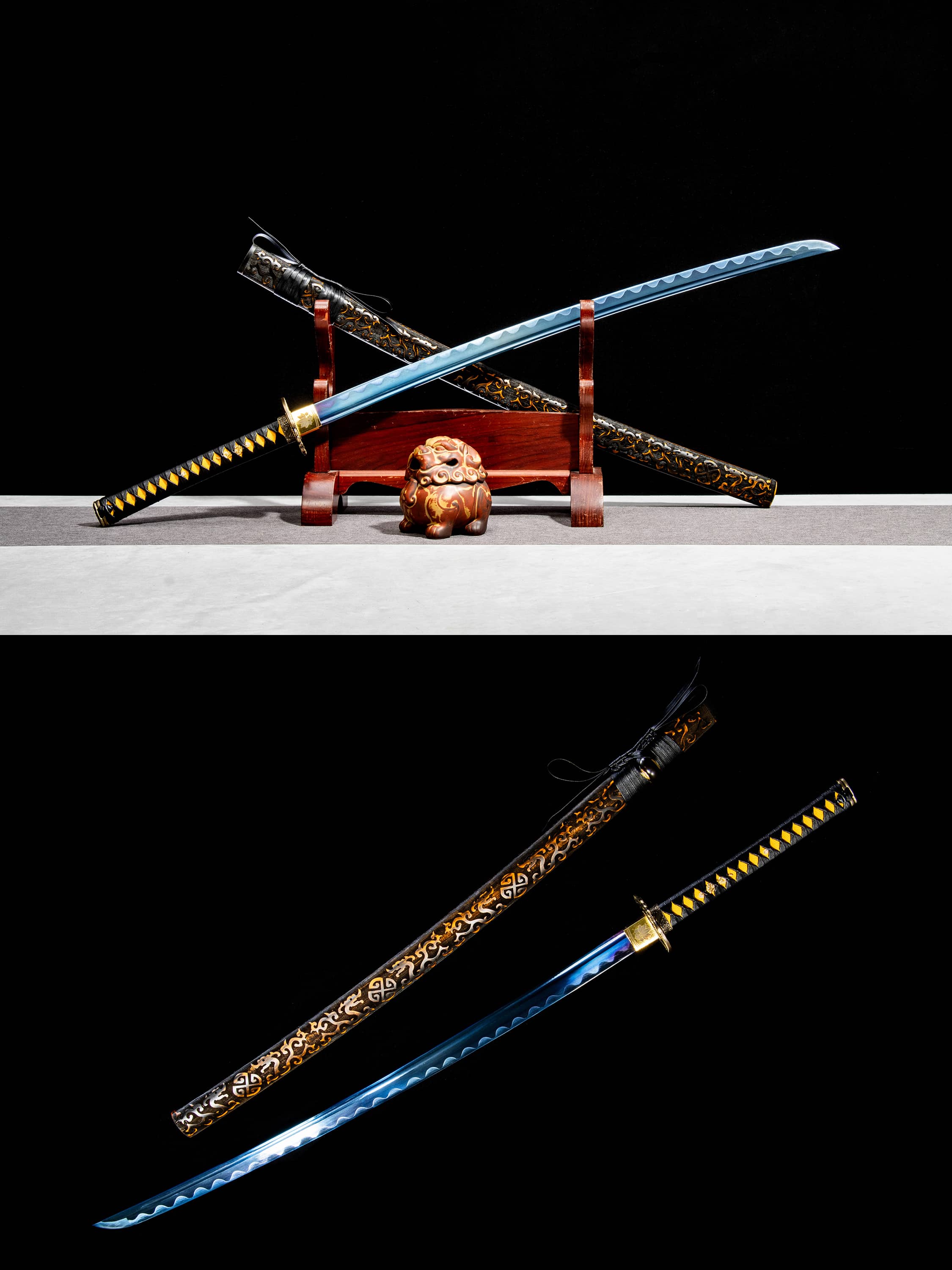 Den Yoshioka Katana – 40.7″ (103.5 cm) Manganese Steel Blade