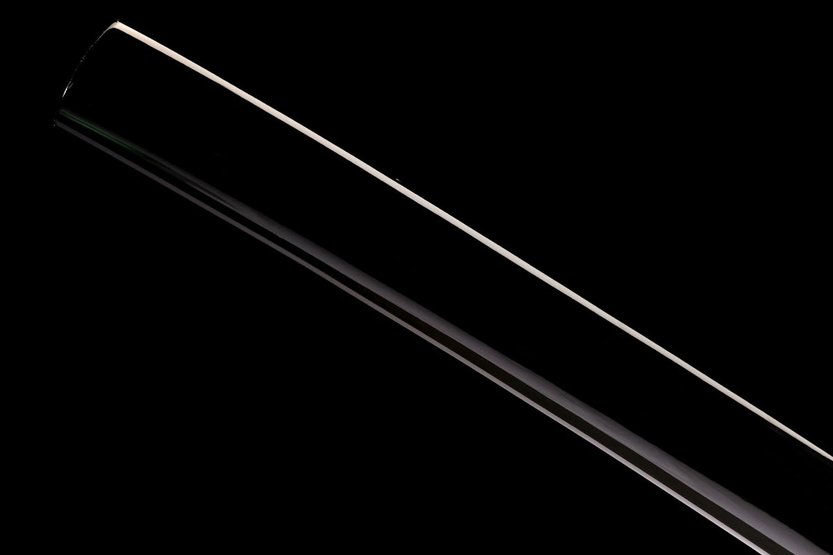 Double-Edged Katana – 1060 High Carbon Steel, Iron Tsuba