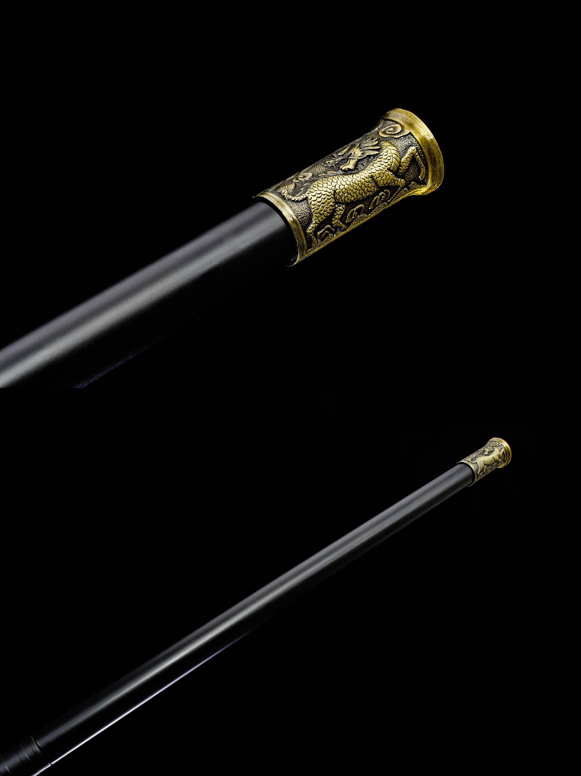 Green Dragon Crescent Blade – 60.2″ Polearm with 19.7″ Chrome Steel Saber