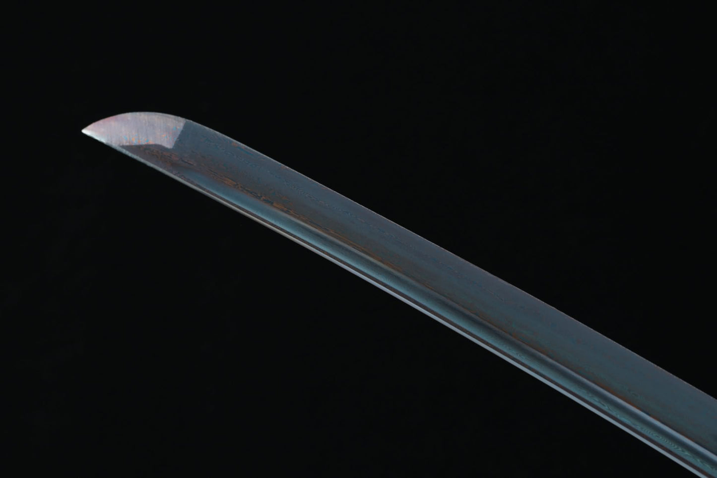 Japanese Sakura Tachi Sword – Patterned Steel Blade, Piano Lacquer Scabbard - Chinese Sword store