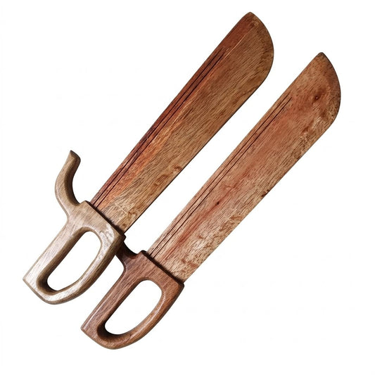 Hardwood Wing Chun Butterfly Swords – Wooden Training Pair - Chinese Sword store
