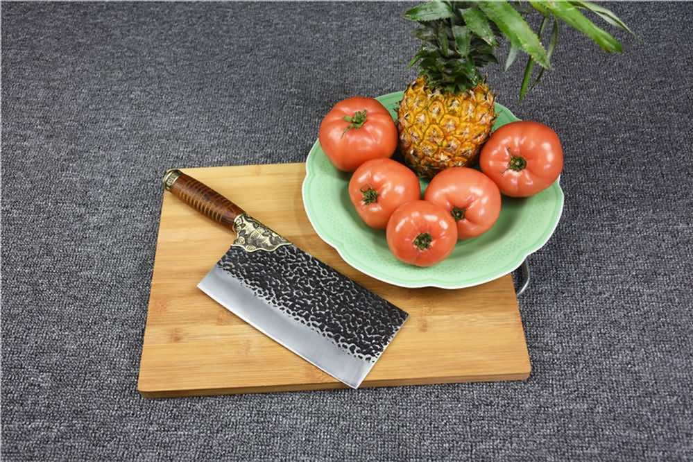 Kitchen knife,Handmade chinese cleaver,5Cr15MOV steel - Chinese sword shop