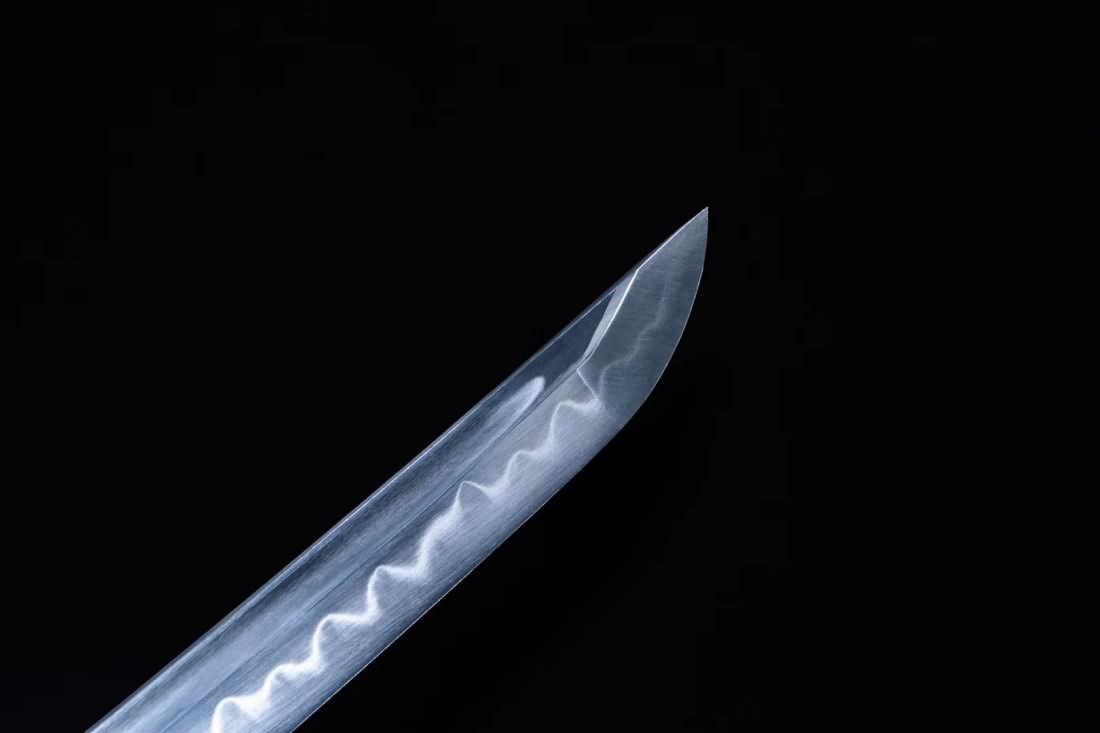 Katana,High carbon steel burn blade,Yellow scabbard - Chinese sword shop