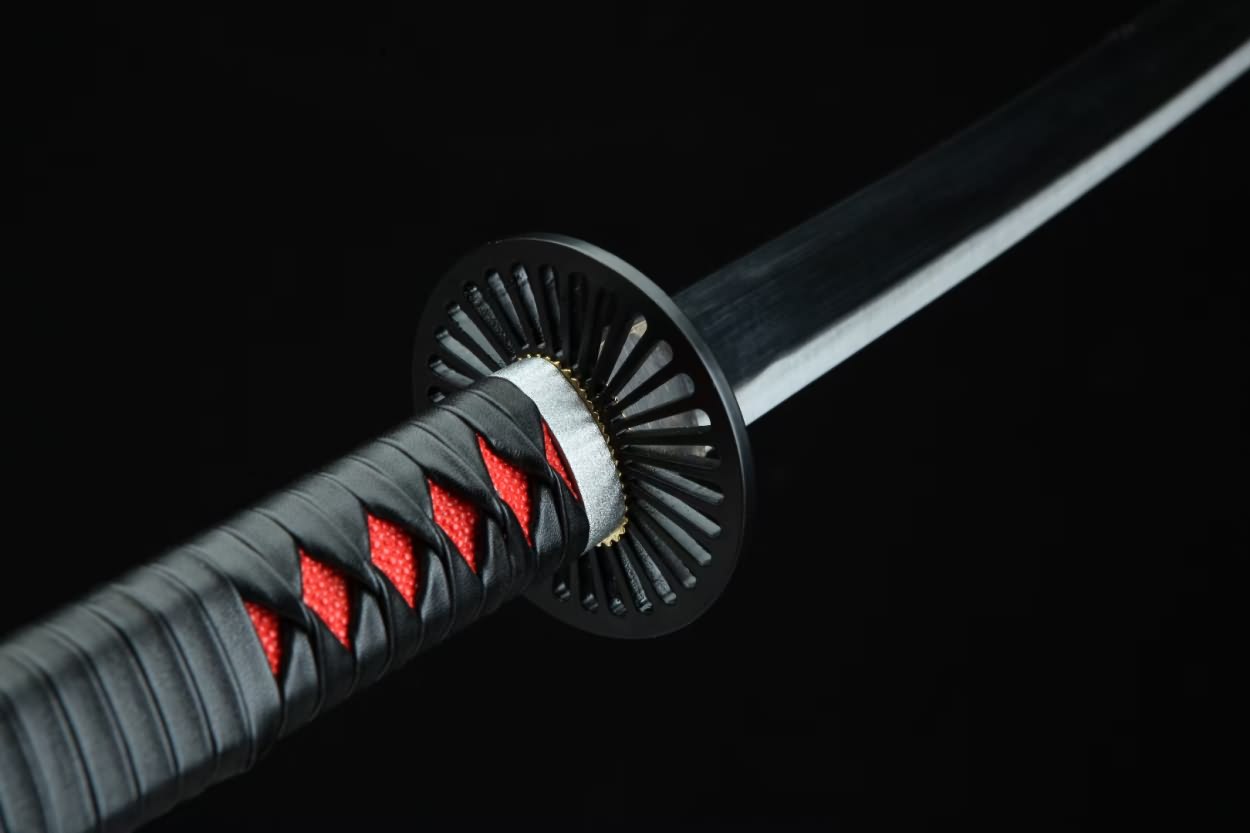 LOONGSWORD,Samurai Sword Cosplay Katana Metal Hand Forged Knives
