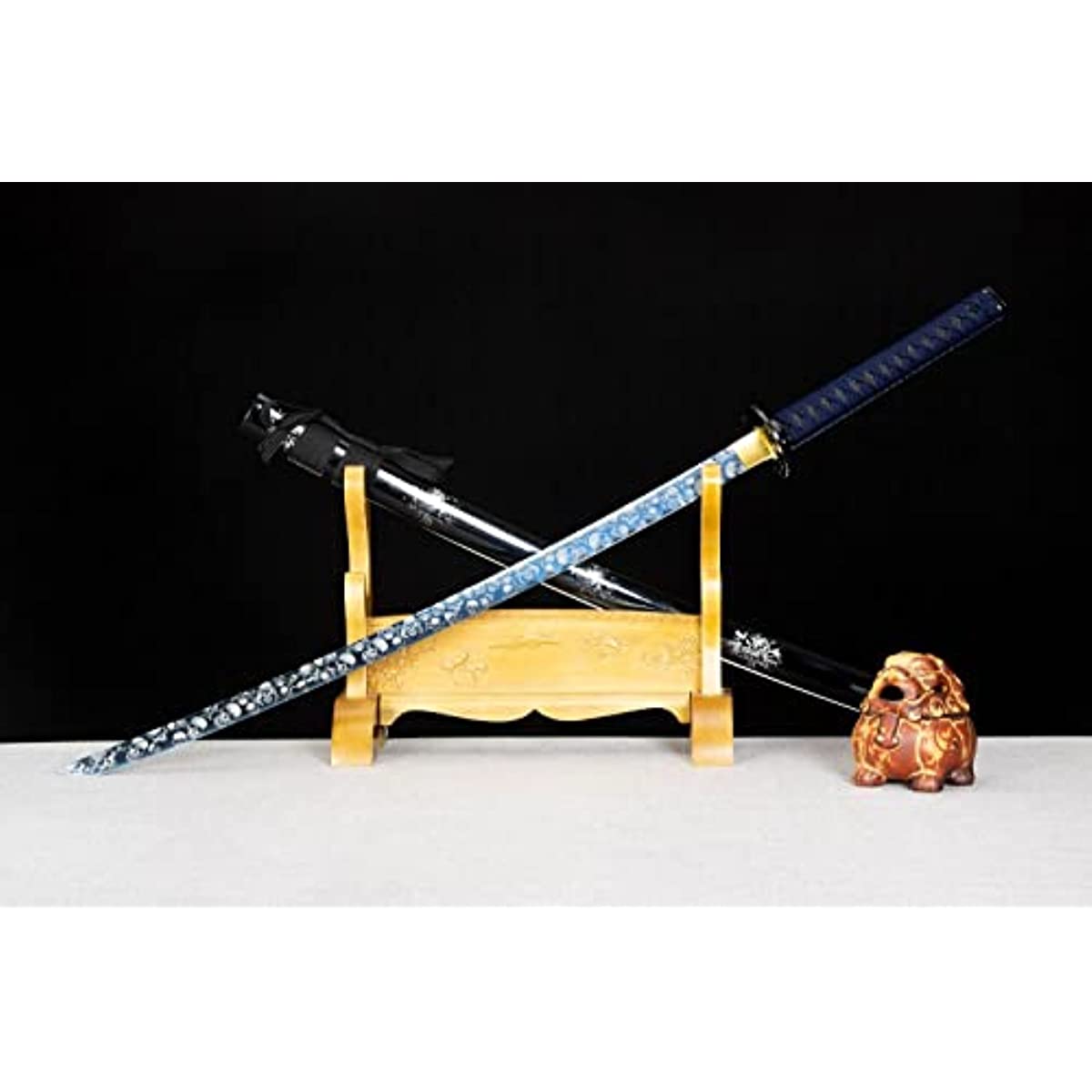 Sword samrui Real,Full Tang,Hand Forged High Manganese Steel Blades,LOONGSWORD