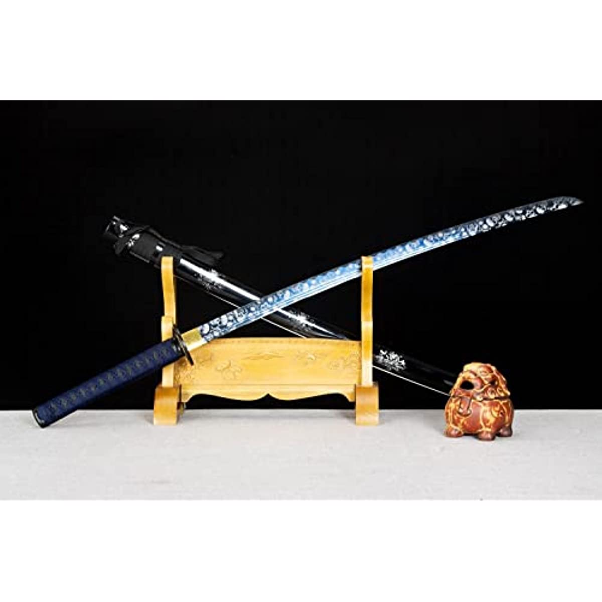 Sword samrui Real,Full Tang,Hand Forged High Manganese Steel Blades,LOONGSWORD