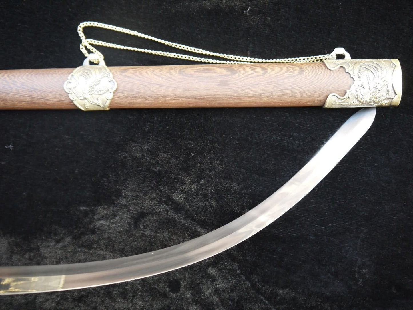 Training Sword,Tai Chi jian,Stainless Steel blade,Rosewood Scabbard,LOONGSWORD