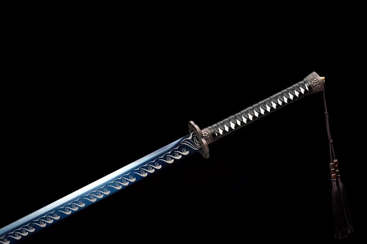 Qing dao Sword Real,Forged High Carbon Steel Blades,Battle Ready
