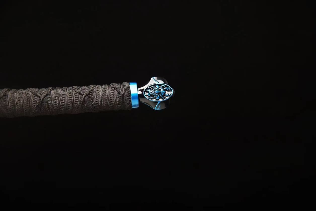 Machete,Saber Real,Full Tang High Carbon Steel Blue Blades