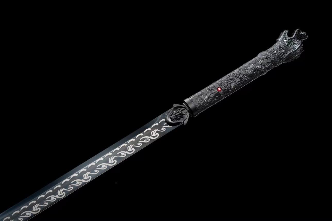 Dragon Saber,Forged High Carbon Steel Blade,Alloy Fittings