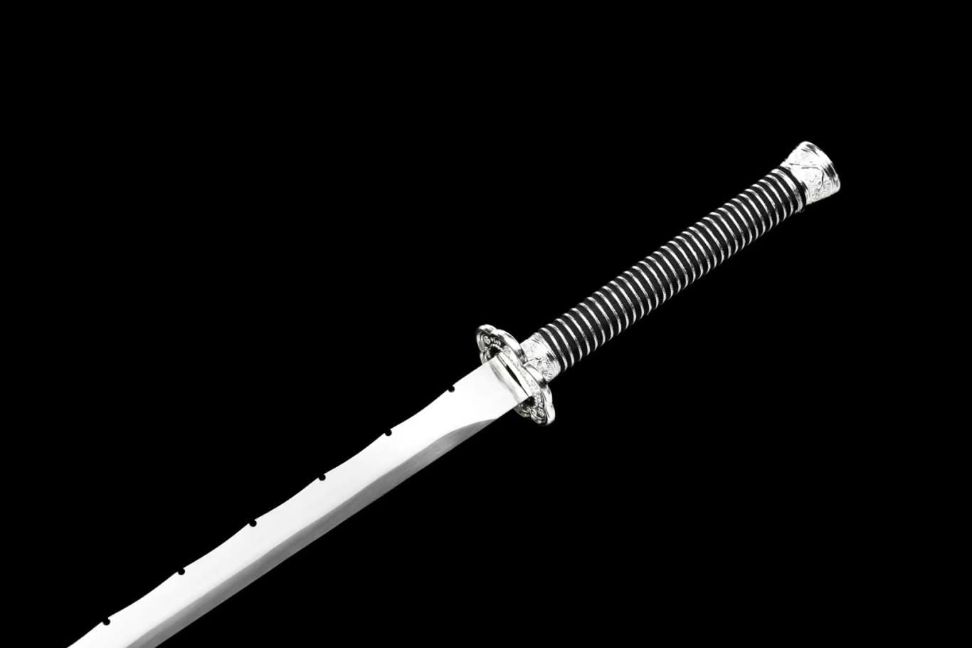 Chinese High Carbon Steel Blade,Alloy Fittings,Silver