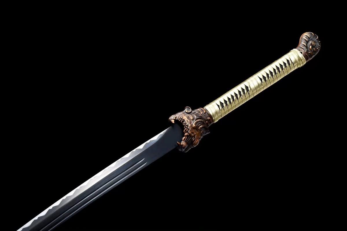Chinese Sword,Tiger Saber,Hand Forged(High Carbon Steel Blade) Battle Ready