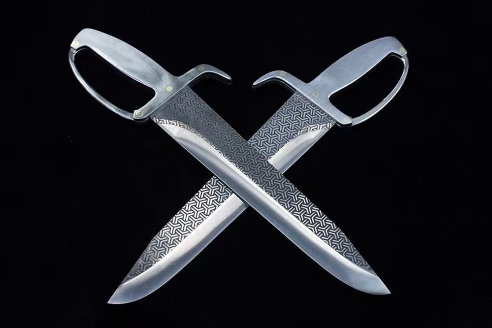 Wing Chun Eight cutter/7Cr17Mov Stainless Steel Blade,chinese sword,KUNG FU