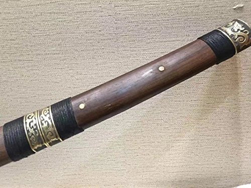Nihontou samurai/Katana/Damascus steel blade/Rosewood scabbard - Chinese sword shop