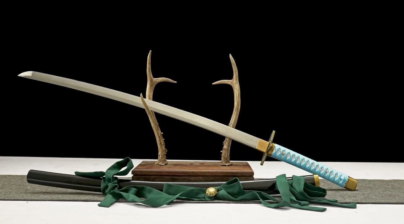 LOONGSWORD,Cosplay Sword samrui katanas,Full Tang,Hand Forged Blades,Alloy Fittings