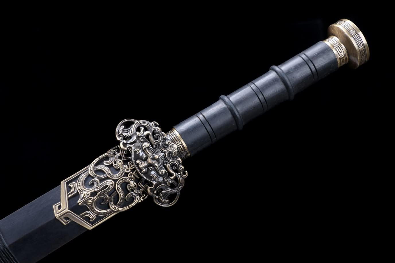Seven Star Longquan Sword,Battle Ready,High Carbon steel blade,Alloy Fittings,chinese swords