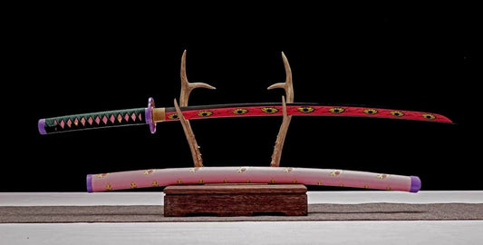 Cosplay Samurai Sword Comic-con Show Forged Steel Blades Alloy Fittings,katanas