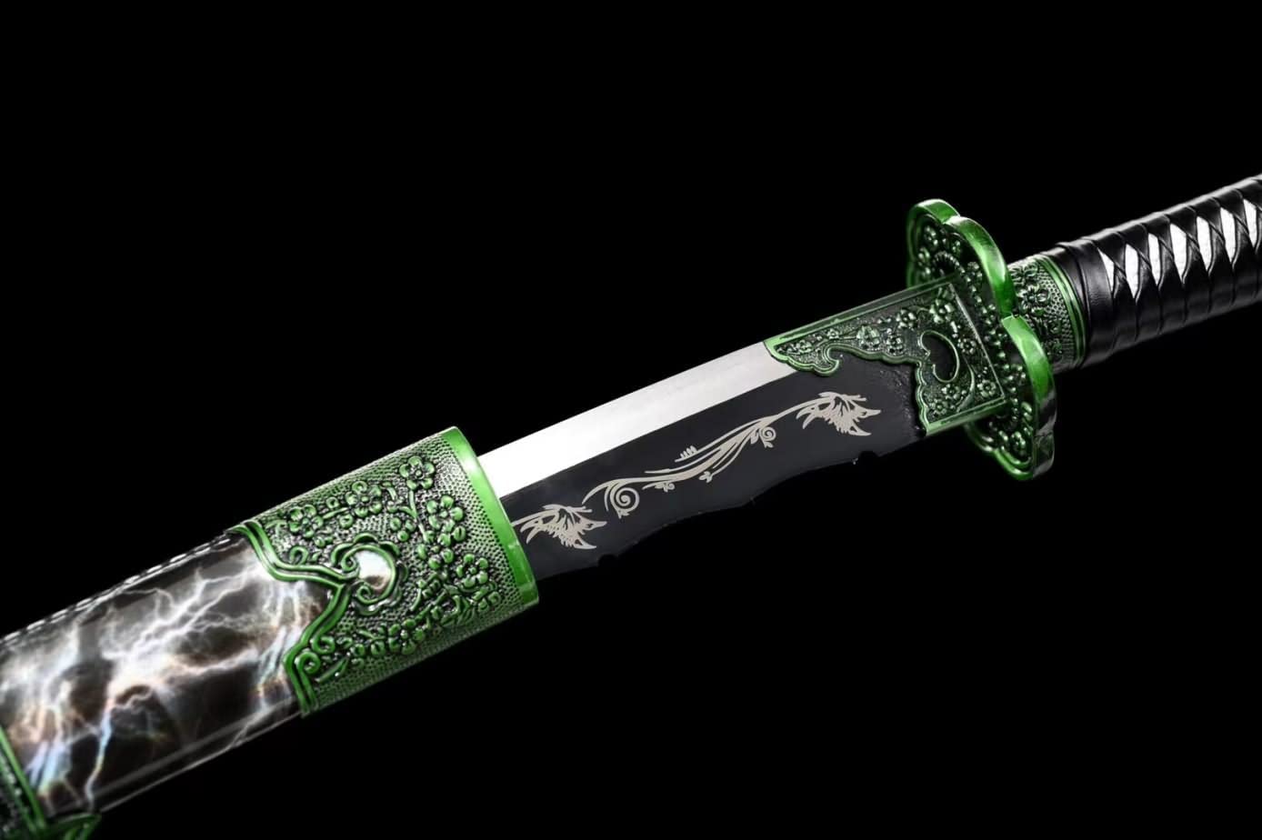 Qing dao Swords Real Forged High Hardness Blade,Alloy Fittings,chinese sword