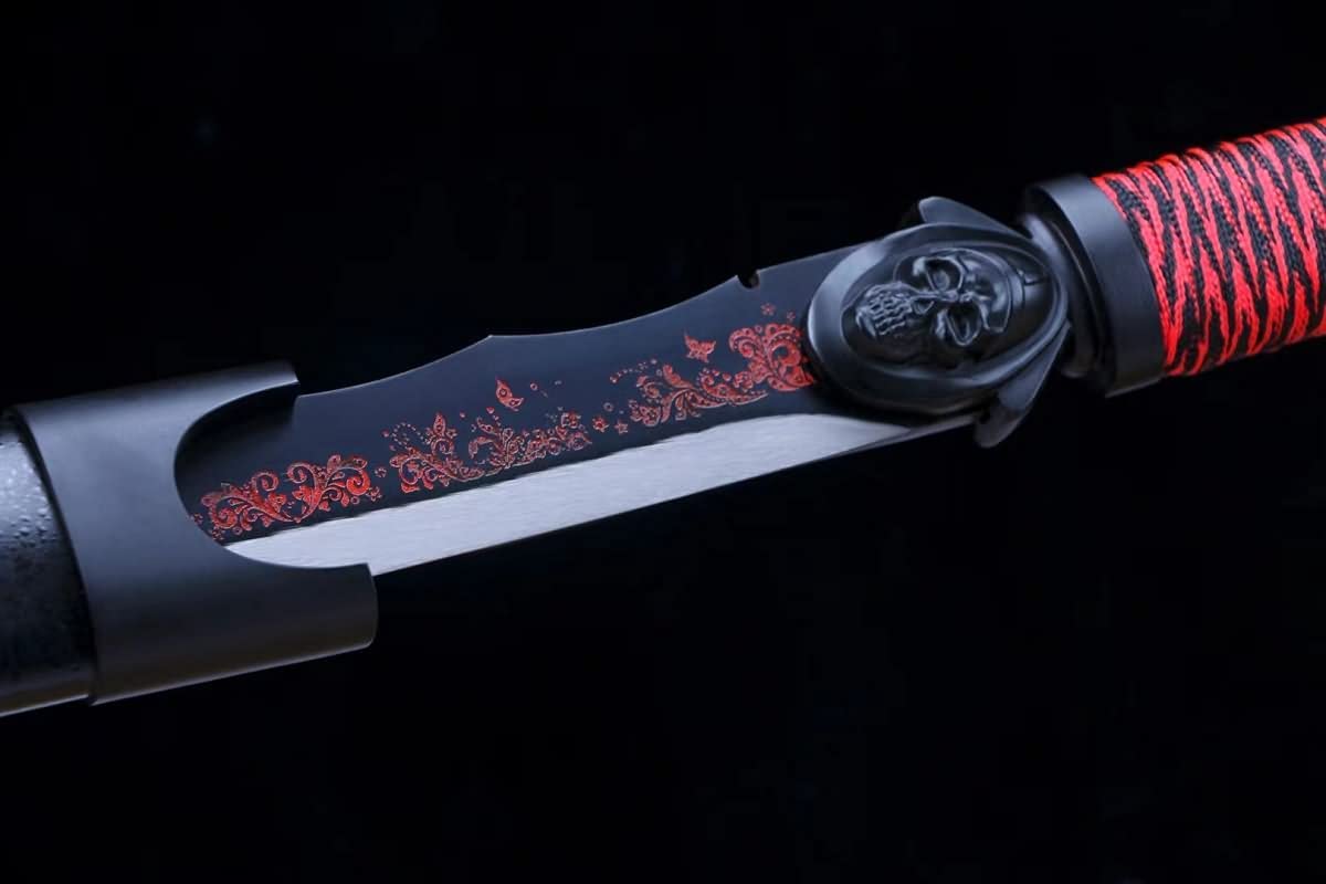 Ghost Dagger(Forged high Carbon Steel) Battle Ready,Chines sword ...