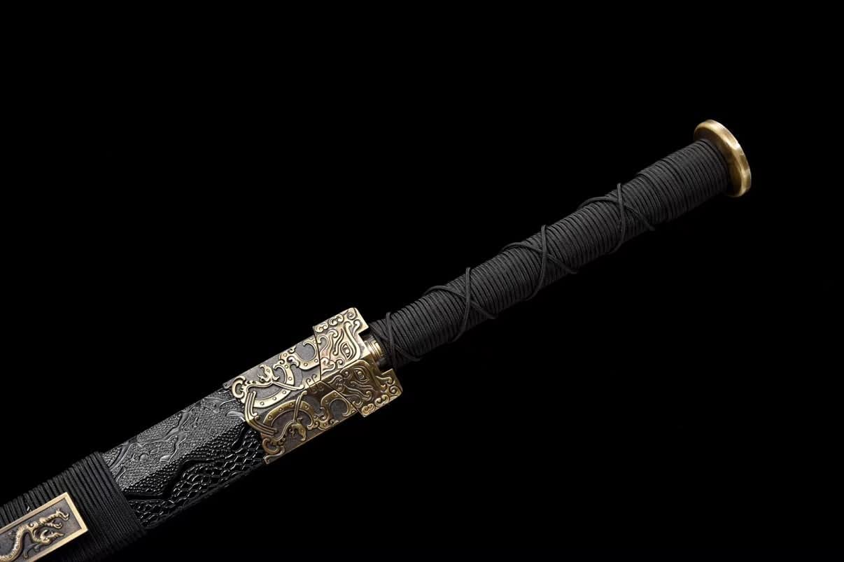 Han jian,Forged High carbon Steel Blue Blade,Heat Tempered,LOONGSWORD