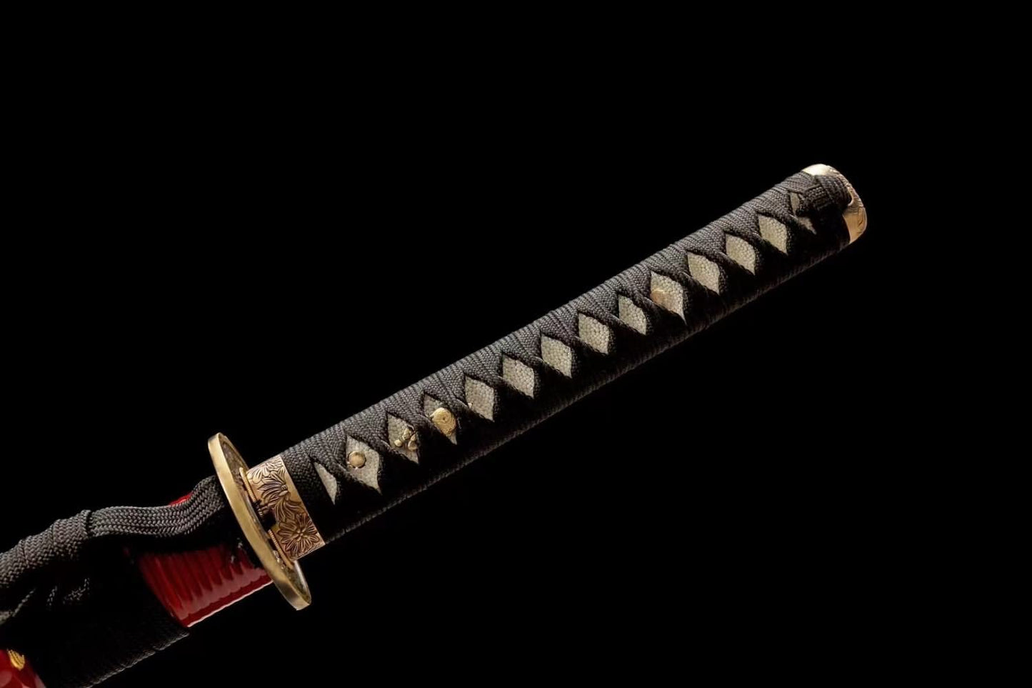Samurai Sword Forged T10 Steel Clay Tempered Battle Ready Kendo