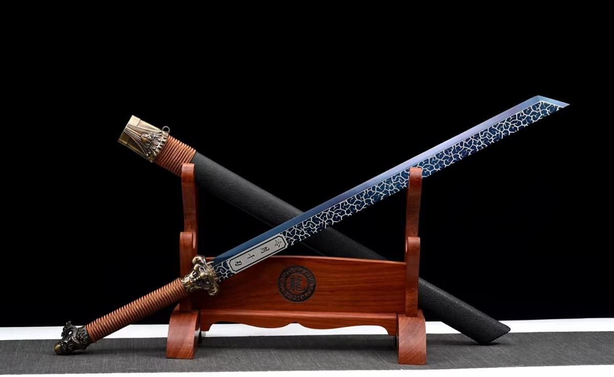 Dragon Tang dao,Battle Ready,Forged High Carbon Steel Blade