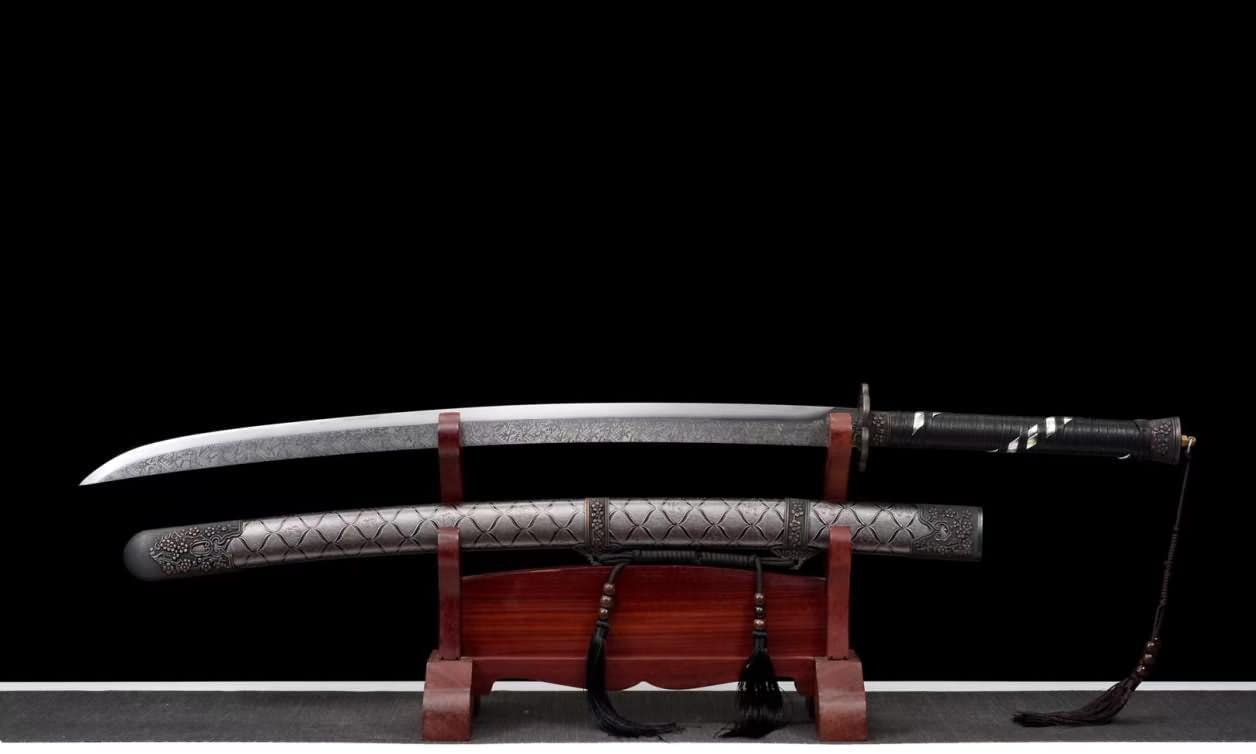 Qing Dao,Practical Knife(Forged High Carbon Steel Blade)Battle Ready