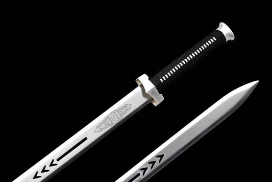 Han Swords Real,Forged Spring Steel Blades,Alloy Fittings,chinese sword