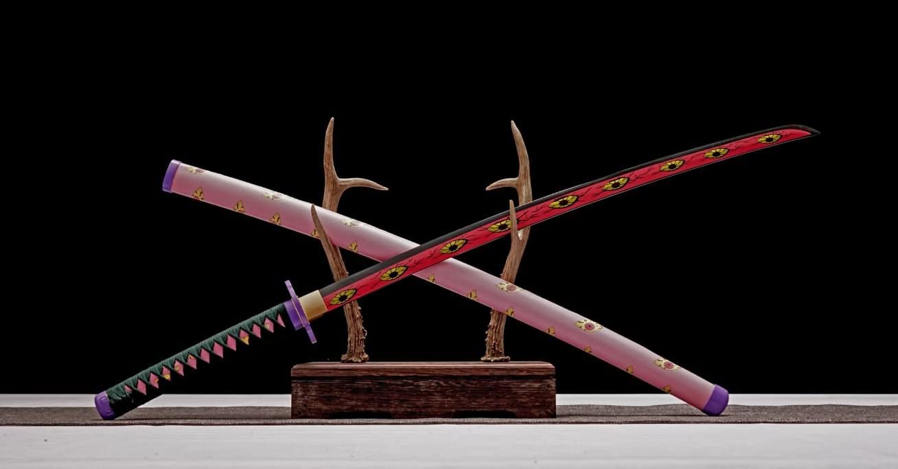 Cosplay Samurai Sword Comic-con Show Forged Steel Blades Alloy Fittings,katanas