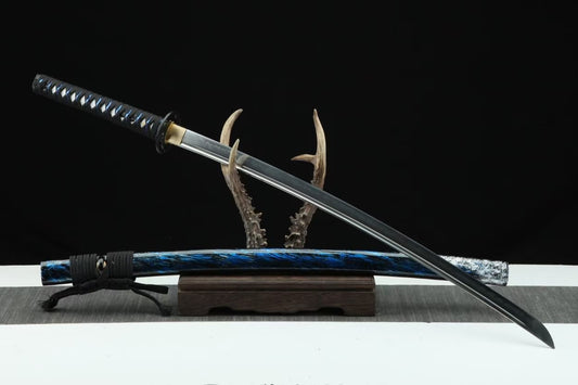 Samurai Sword Forged Katana T10 Steel Clay Tempered Battle Ready Kendo