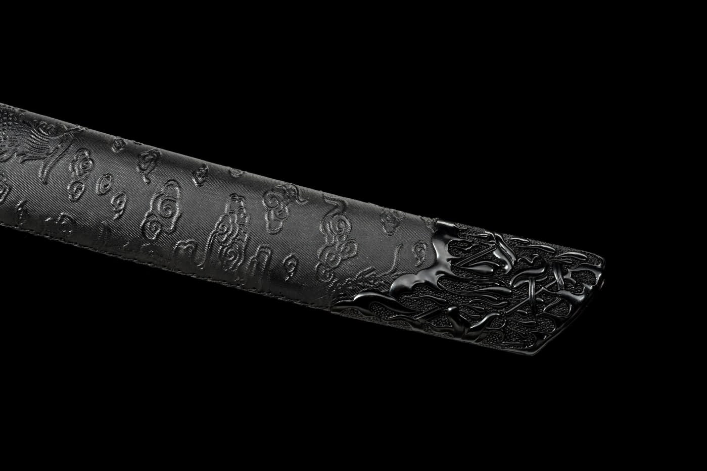 Dragon dao,Machetes Sword Real,Hand Forged Damascus Steel Blade,Alloy Fittings,LOONGSWORD