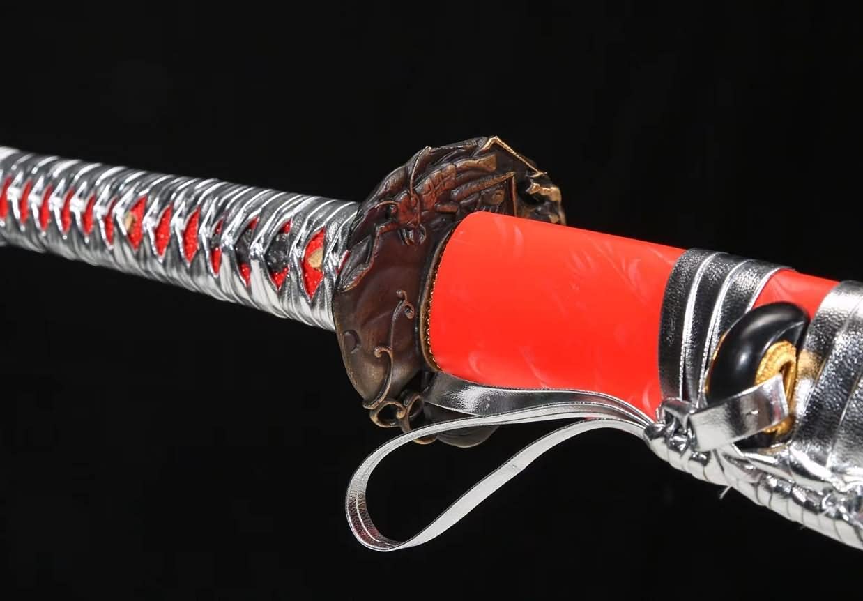Japanese Samurai Sword Forged Katana T10 Steel Clay Tempered Blade