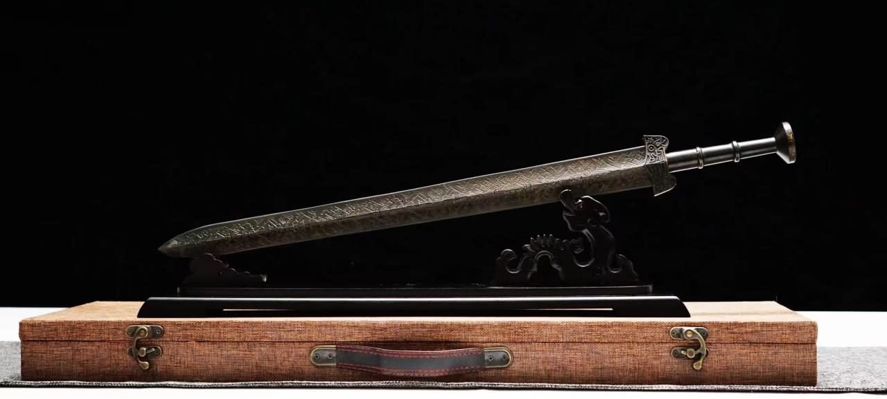 Wang Goujian's Bronze Sword Brass Handmade