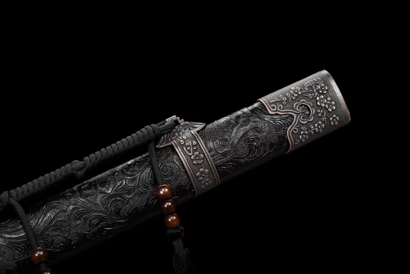 Qing dao Swords Real Forged High Carbon Steel Blade,Alloy Fittings,LOONGSWORD