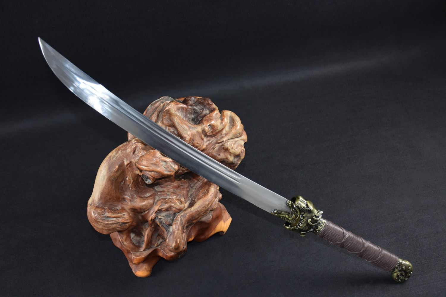 Tiger sword,Handmade,High carbon steel blade,Rosewood - Chinese sword shop