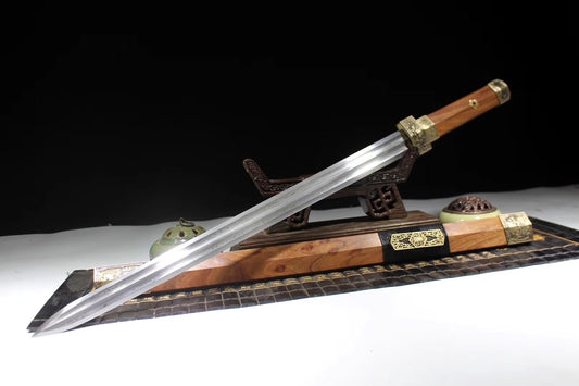 Jian sword,Handmade,Folding steel blade,Full tang - Chinese sword shop