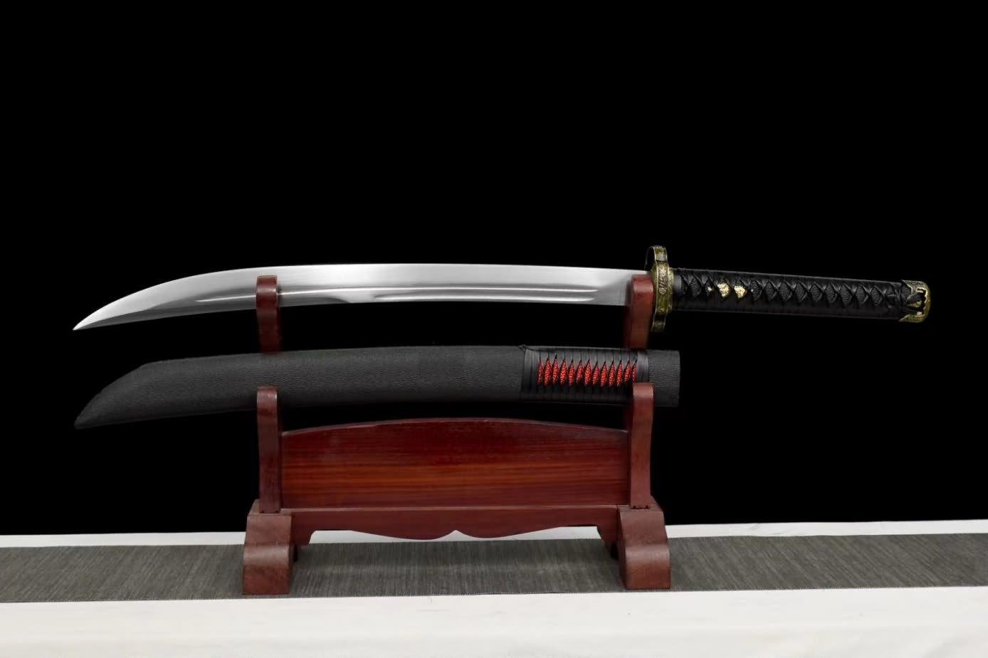 Qing dao Saber High Carbon Steel Blade,Pu Scabbard,LOONGSWORD