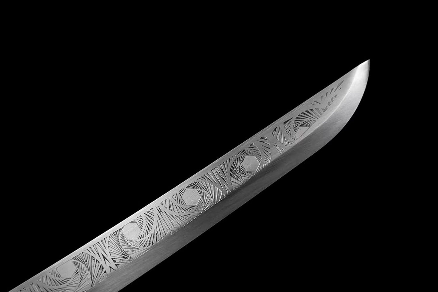 LOONGSWORD Chinese Sword,Black Gold dao Swords Real blades