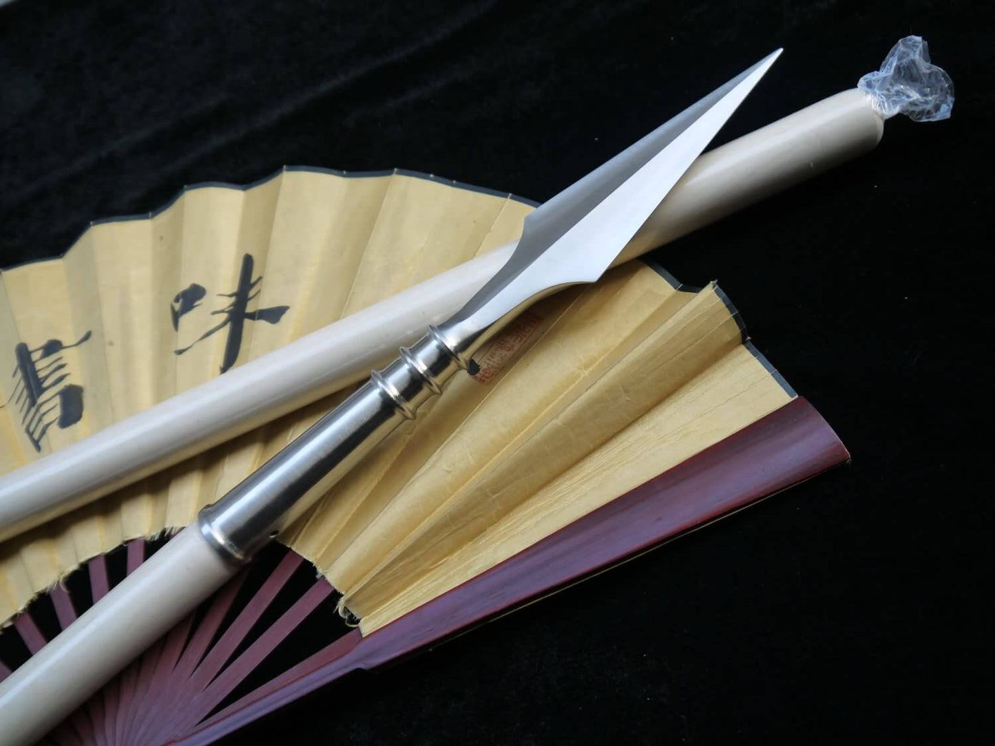 Wu shu Spear/Spears/Stainless steel/Wax rod/Chinese martial arts equipment - Chinese sword shop