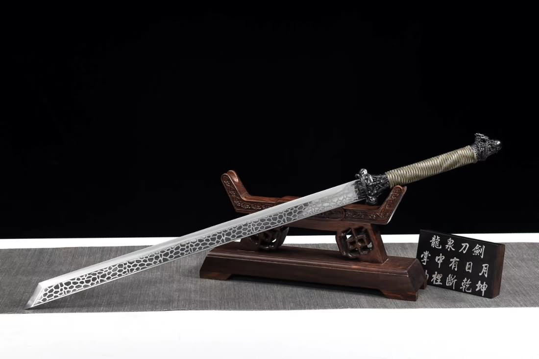 Dragon Tang Dao,High carbon steel blade,Full tang - Chinese sword shop