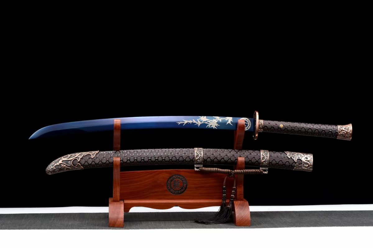 Broadsword,Dao swords real(High carbon steel blades,Alloy fittings)Full tang,Chinese sword