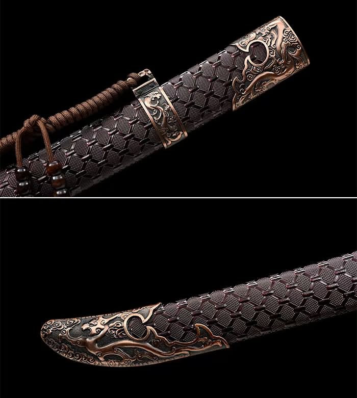 Broadsword,Dao swords real(High carbon steel blades,Alloy fittings)Full tang,Chinese sword
