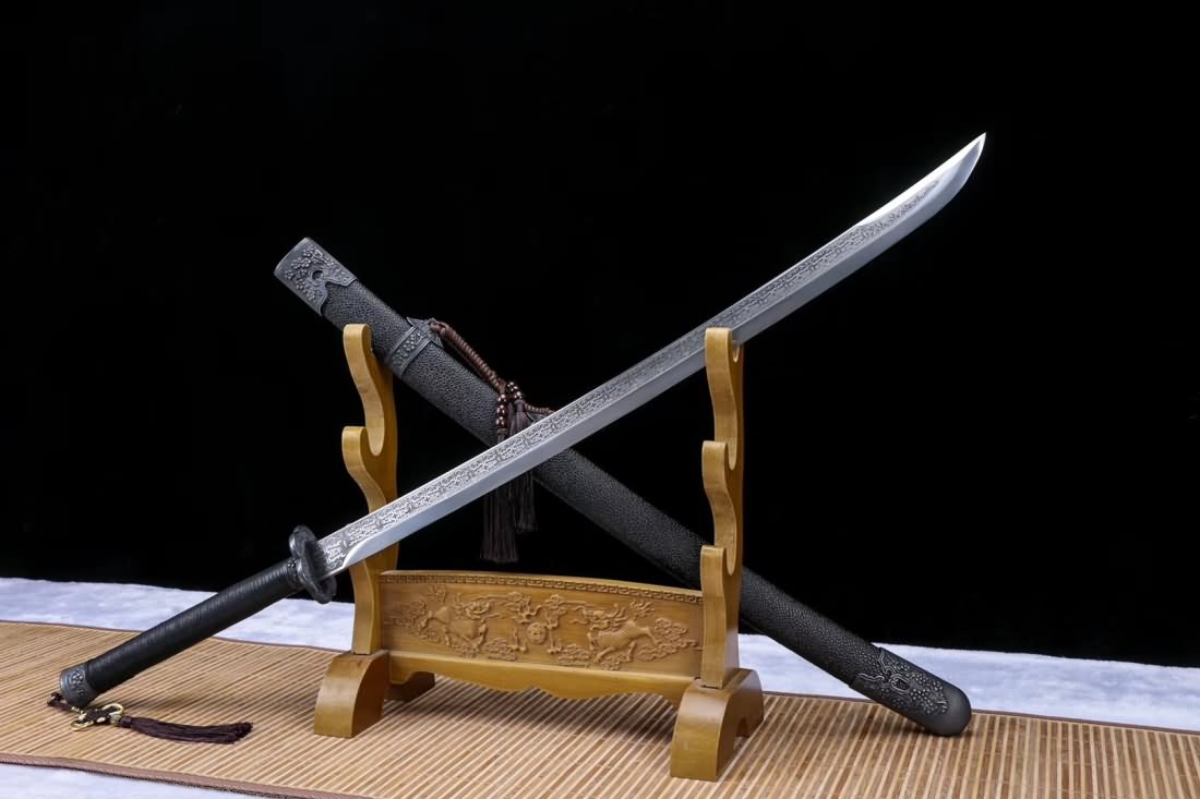 Broadsword,Qing dao(Forged High Carbon Steel Blade) Handmade Art - Chinese sword shop
