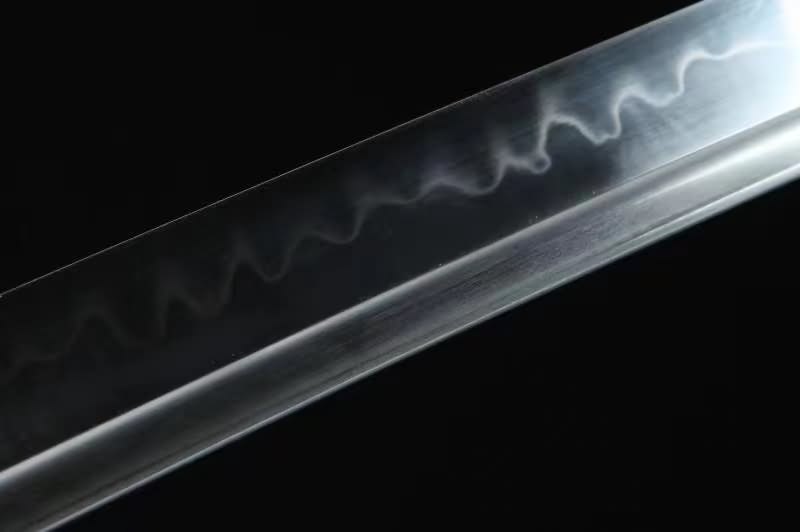 Katana Samurai Custom Sword Forged T10 Steel Clay Tempered Battle Ready