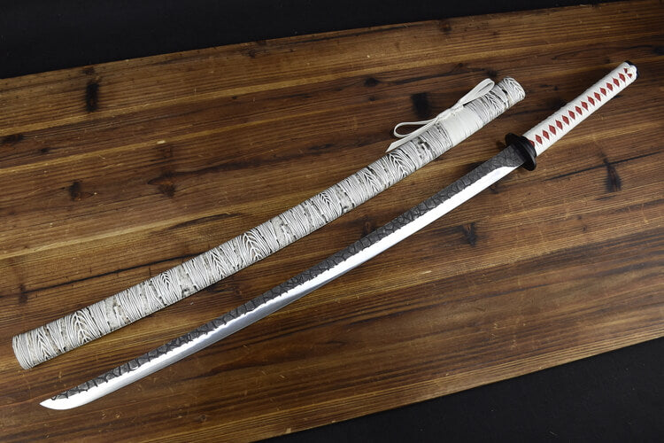 LOONGSWORD,Samrui swords Real,Full Tang,Hand Forged 5Cr15MOV Stainless Steel Blades