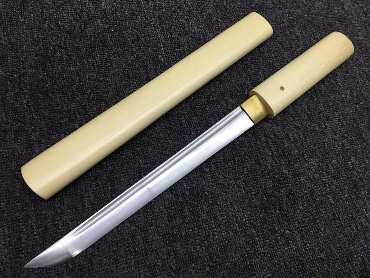Katana,Tanto,Medium carbon steel blade,Hardwood,Full tang - Chinese sword shop
